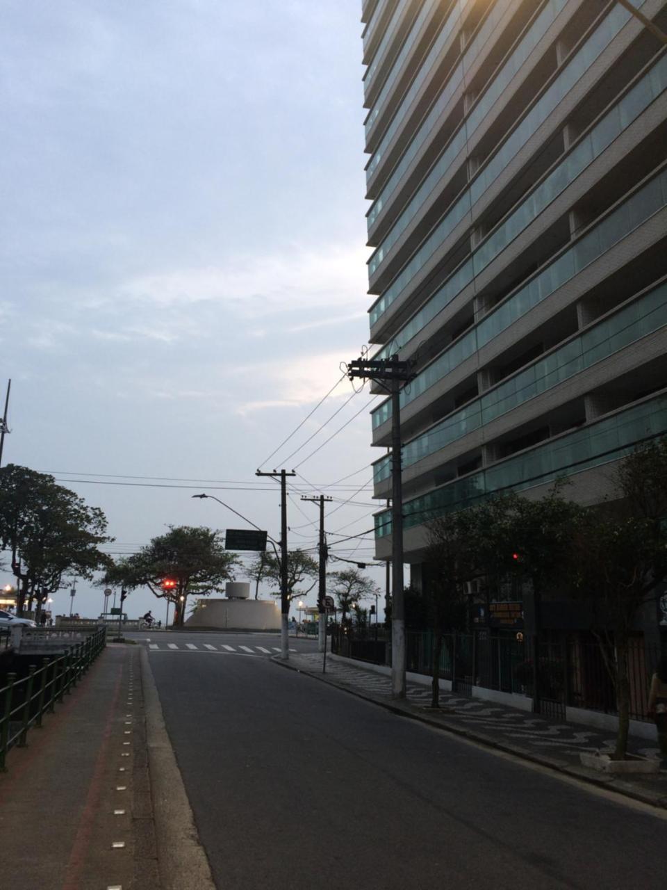 Apartamento Pe Na Areia - Santos Luaran gambar